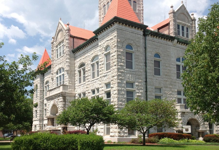 Palais de justice du comté de Vernon à Nevada, Missouri