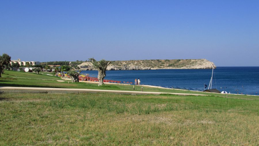 Plage à Kolympia