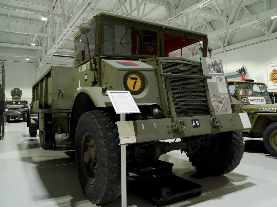 Camion Ford-CMP historique au Base Borden Military Museum
