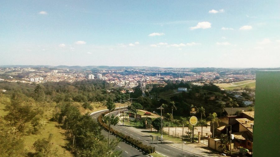 Paysage à Vinhedo dans l’État de São Paulo, Brésil