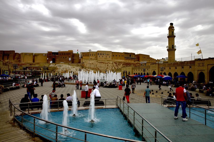 Citadelle d’Erbil dans le nord de l’Irak