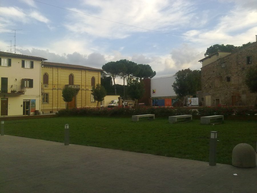 Piazza Garibaldi dans le centre historique de Lastra a Signa