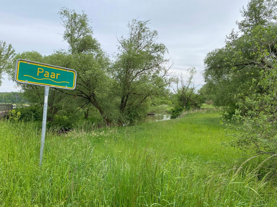 La Paar à Radersdorf dans le district d’Aichach-Friedberg