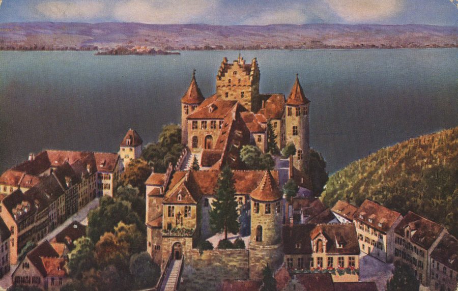 Meersburg sur le lac de Constance, Bade-Wurtemberg