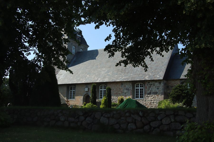 Vue de l’église Saint-Martin à Steinbergkirche