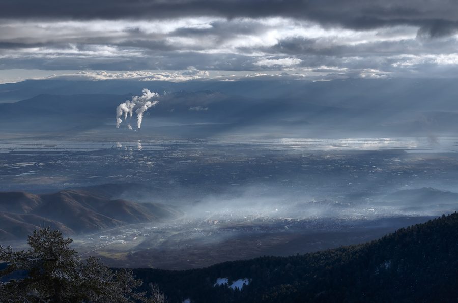 Vue sur Bitola et la Pelagonie depuis Pelister