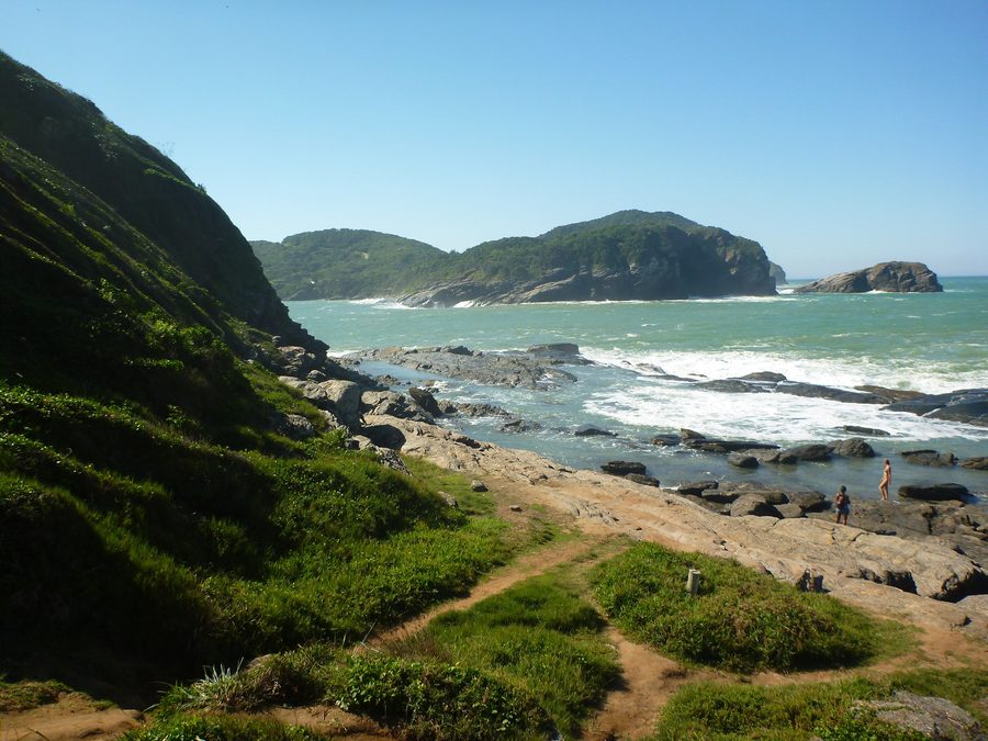Côte rocheuse à la Ponta da Lagoinha près de Búzios