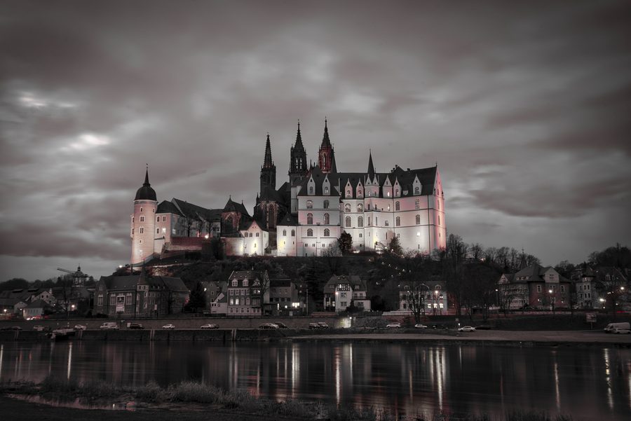 Albrechtsburg au centre de Meißen