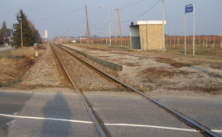 La gare de Teesdorf en Basse-Autriche.