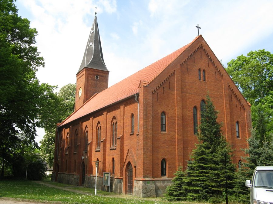 Église de Pritzier en Mecklembourg-Poméranie occidentale