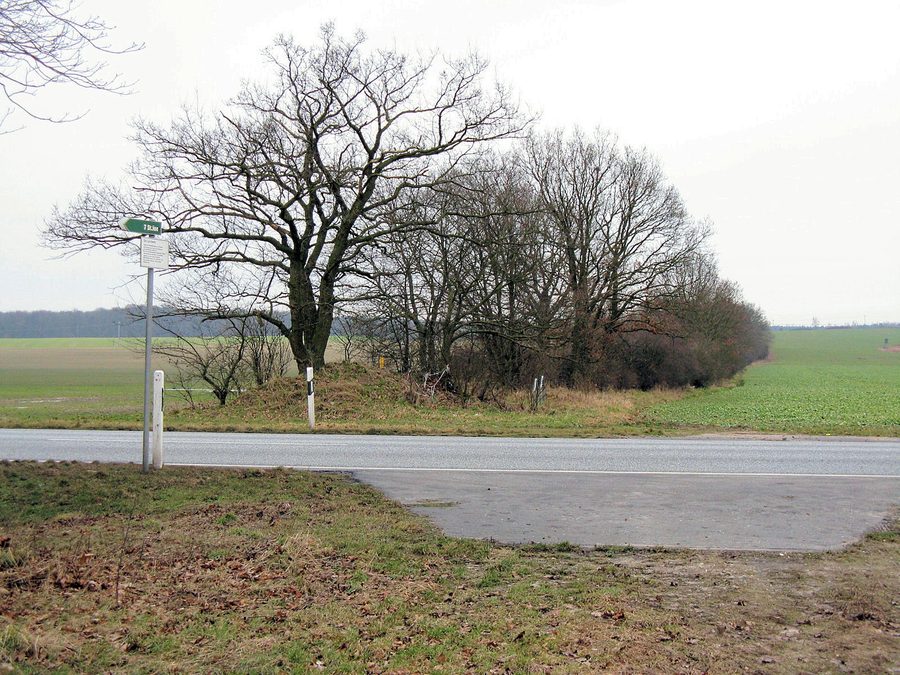 Rempart du Landwehr de Parchim à l’est de Spornitz