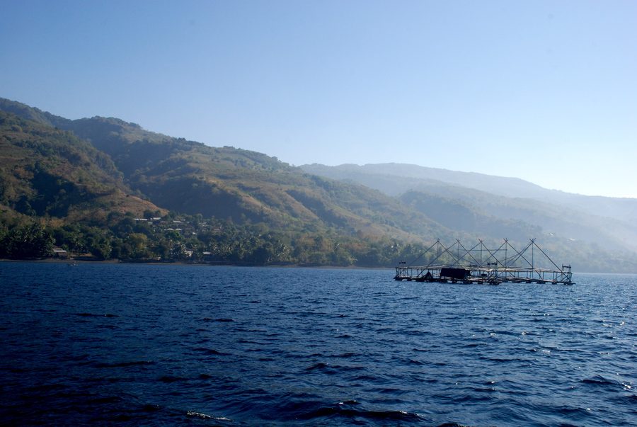 Baie de Kalabahi sur l’île d’Alor