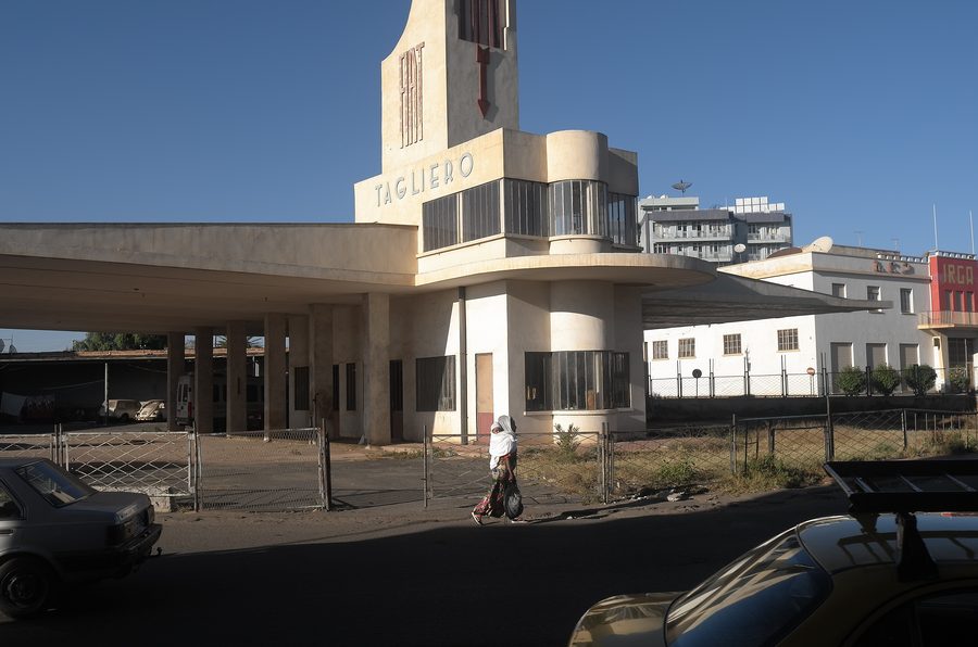 Bâtiment Fiat Tagliero à Asmara
