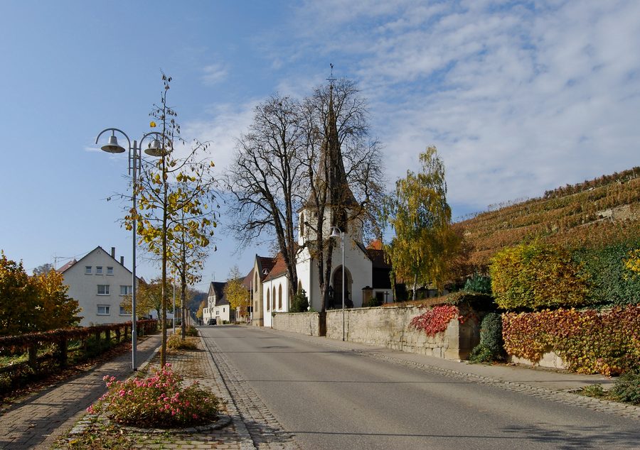 Le village de Hohenstein dans le Bade-Wurtemberg