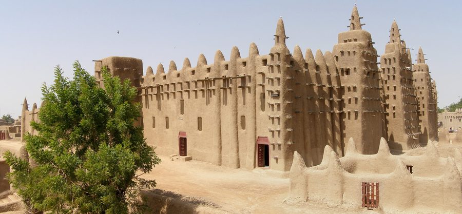 Mosquée de Djenné au Mali