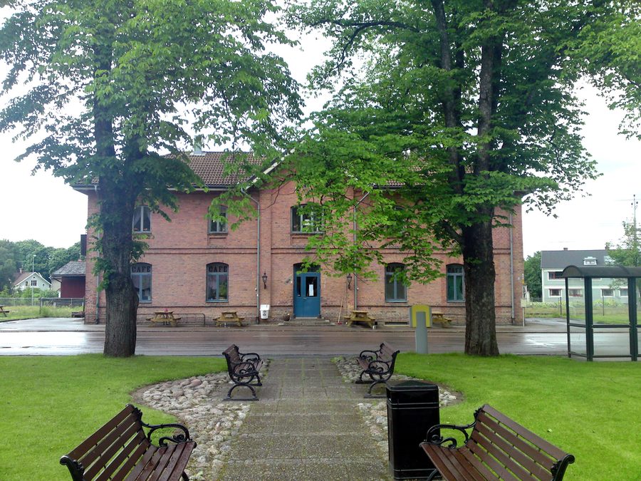 la gare de Stockaryd à onze kilomètres au sud de Sävsjö, Småland