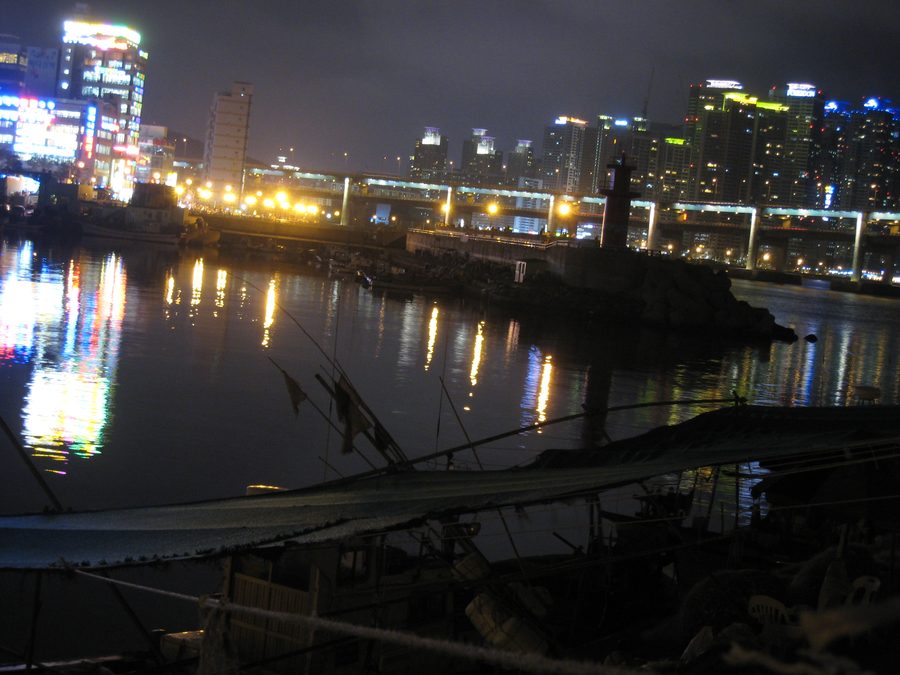 Port de pêche à Busan, Corée du Sud