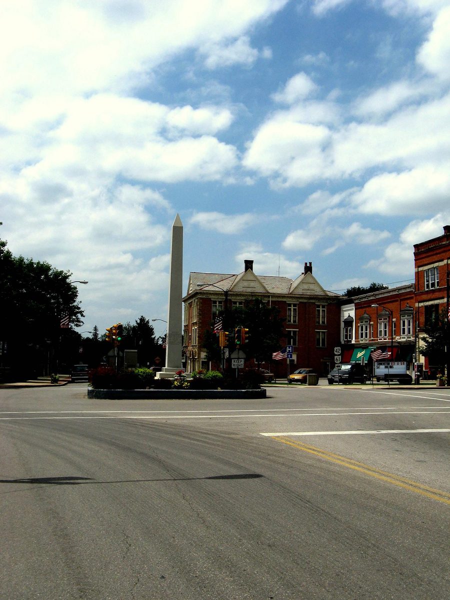 Victory Shaft historique à Mount Gilead, Ohio