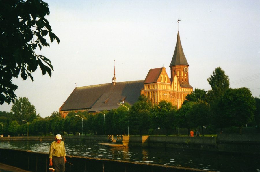 La cathédrale de Königsberg sur l’île de Kneiphof à Kaliningrad.