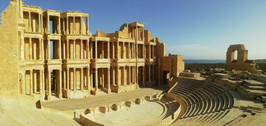 Théâtre antique à Sabratha