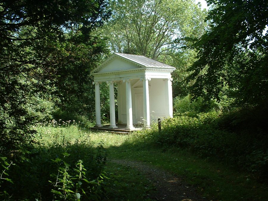 Pavillon d’été historique à Tring Park, Hertfordshire