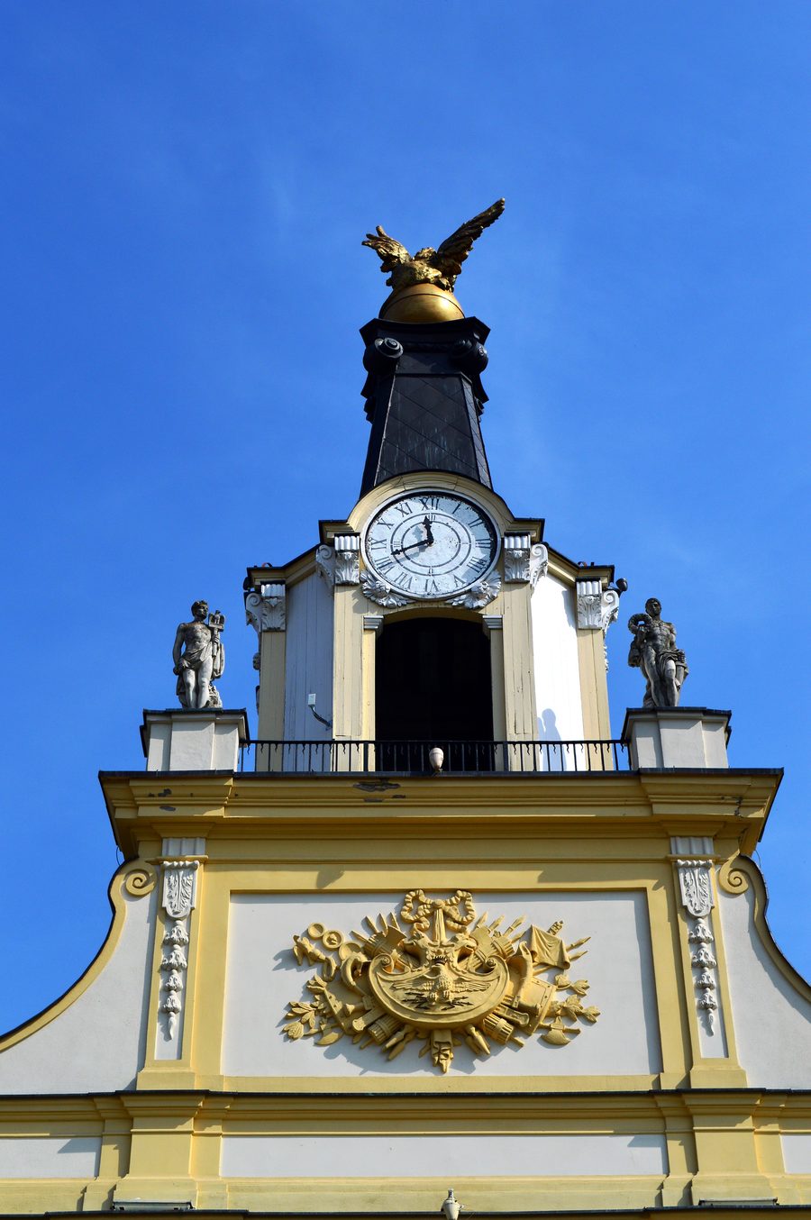 Portail principal du palais Branicki à Białystok