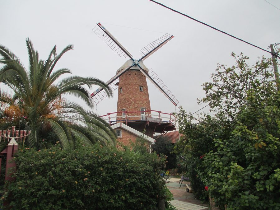 Moulin à vent à Mishmar Hashiv'a