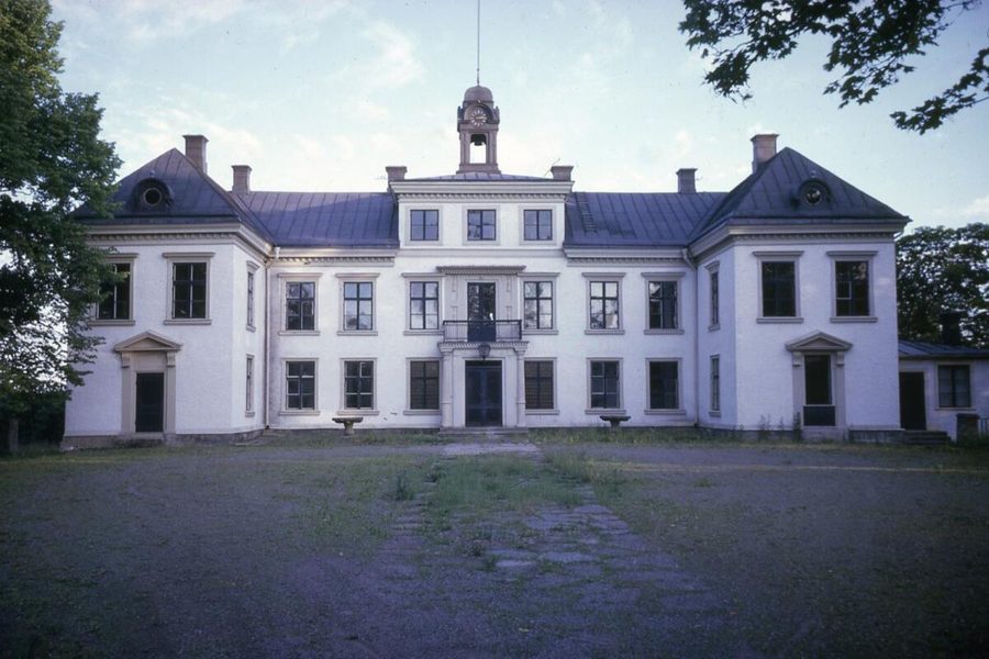 Domaine de Gustavsvik avant qu’il ne brûle au printemps 1967