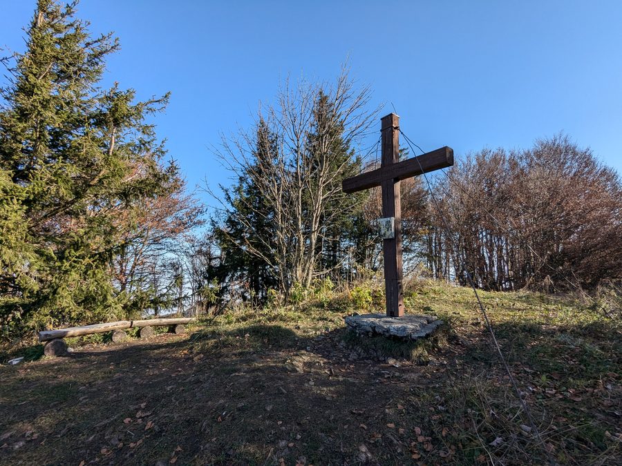 Sommet du Hochbuchberg près de Steinbach an der Steyr et Ternberg en Haute-Autriche