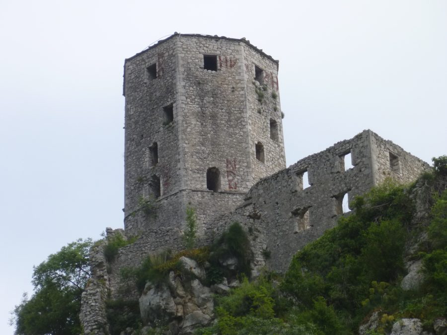 Forteresse de Počitelj en Bosnie-Herzégovine