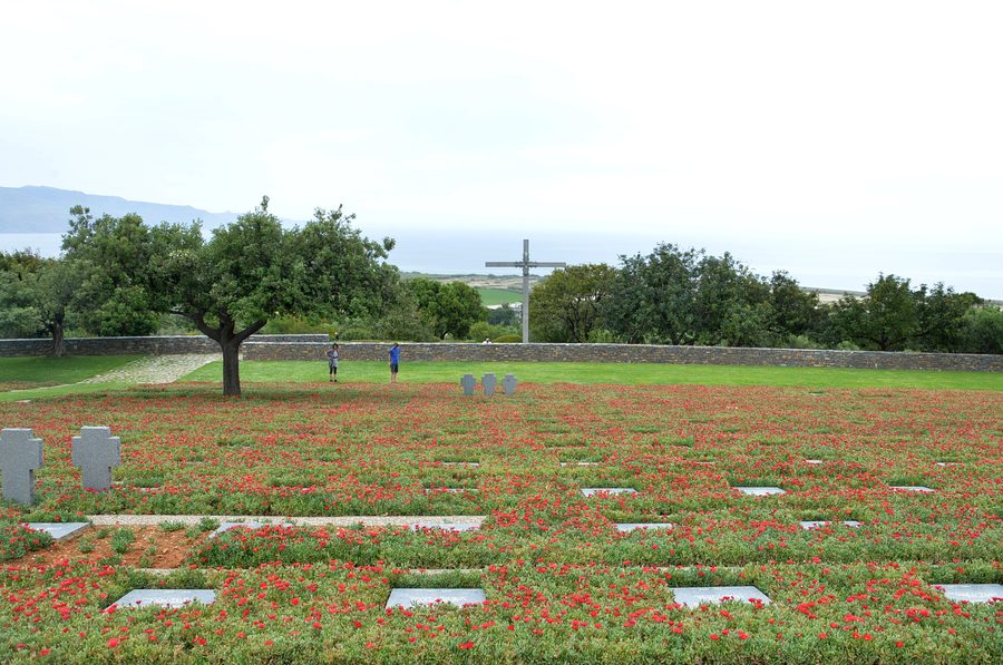 Cimetière militaire allemand à Maleme, Grèce