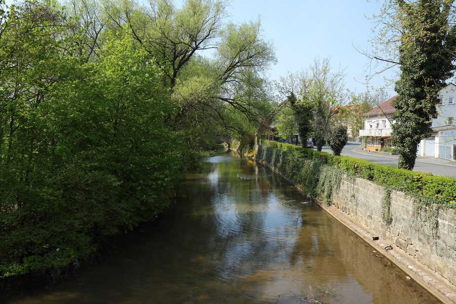 La Mittlere Aurach à Herzogenaurach