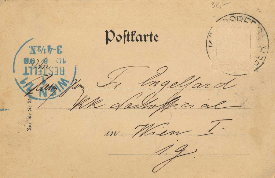 Vue historique de la ville de Königsberg an der Eger, aujourd'hui Kynšperk nad Ohří
