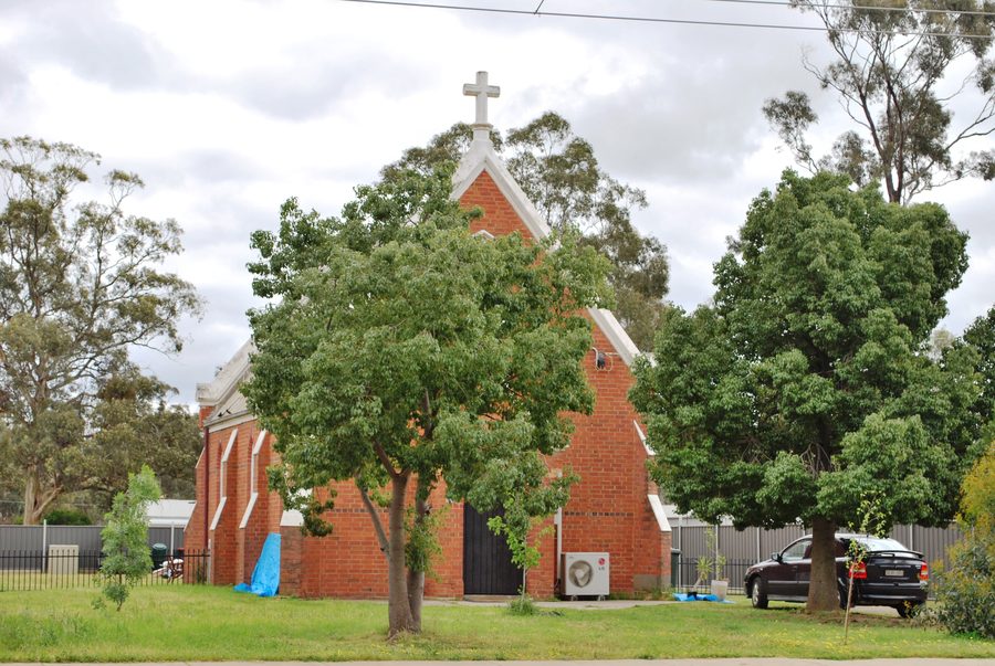 Ancienne église à Marong, Victoria