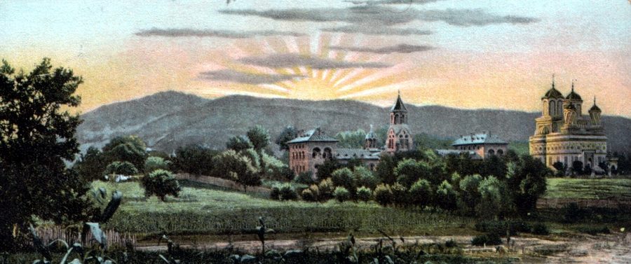 Monastère de Curtea de Argeș en Roumanie