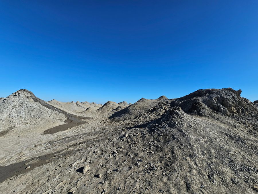 Volcans de boue près de Bakou
