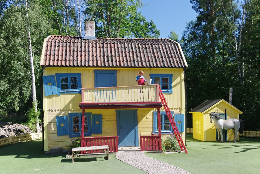 Villa Kunterbunt et Fifi Brindacier à Astrid Lindgrens Welt
