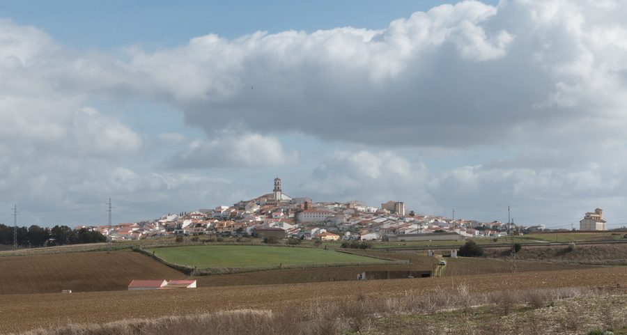 Vue panoramique de Fuente Obejuna, dans la province de Cordoue, Espagne