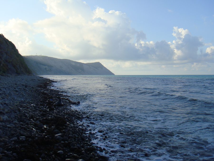 Haute côte de la mer Noire près d’Anapa dans la région de Krasnodar