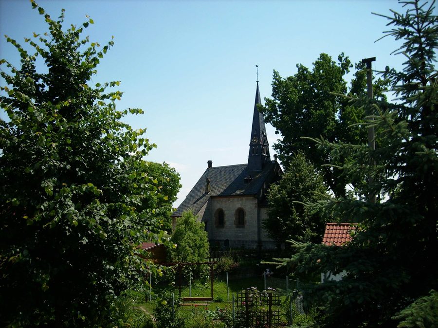 Église de Taugwitz, une localité de Lanitz-Hassel-Tal