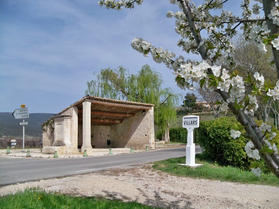 Lavoir à Villars, Vaucluse, France