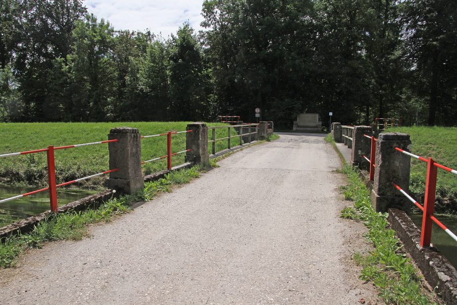 Pont d’or entre Iffezheim et Hügelsheim