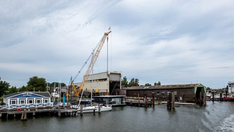 Chantier naval Otto Eberhardt à Arnis