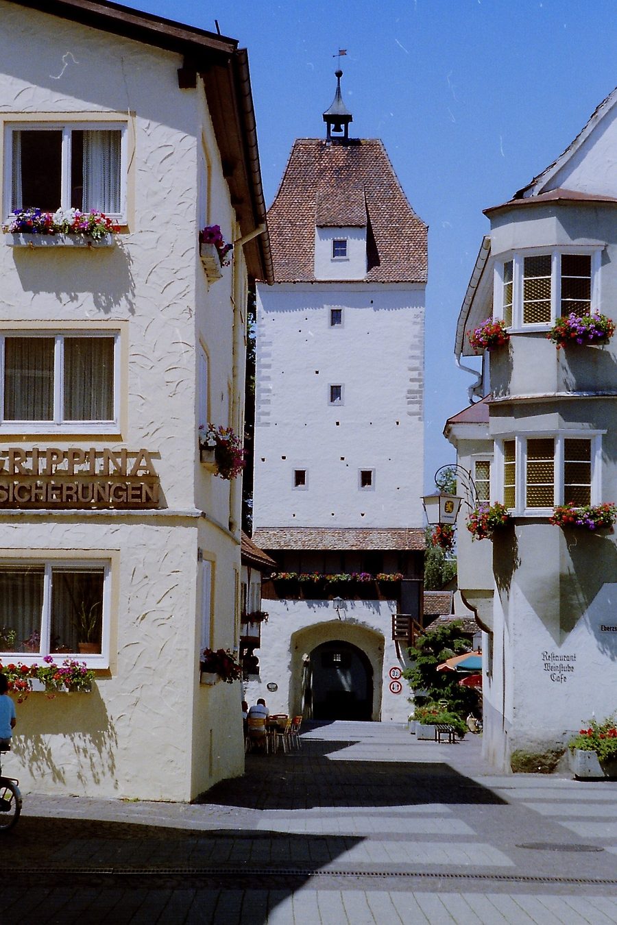 Tour-porte Espantor dans la vieille ville historique d’Isny dans l’Allgäu
