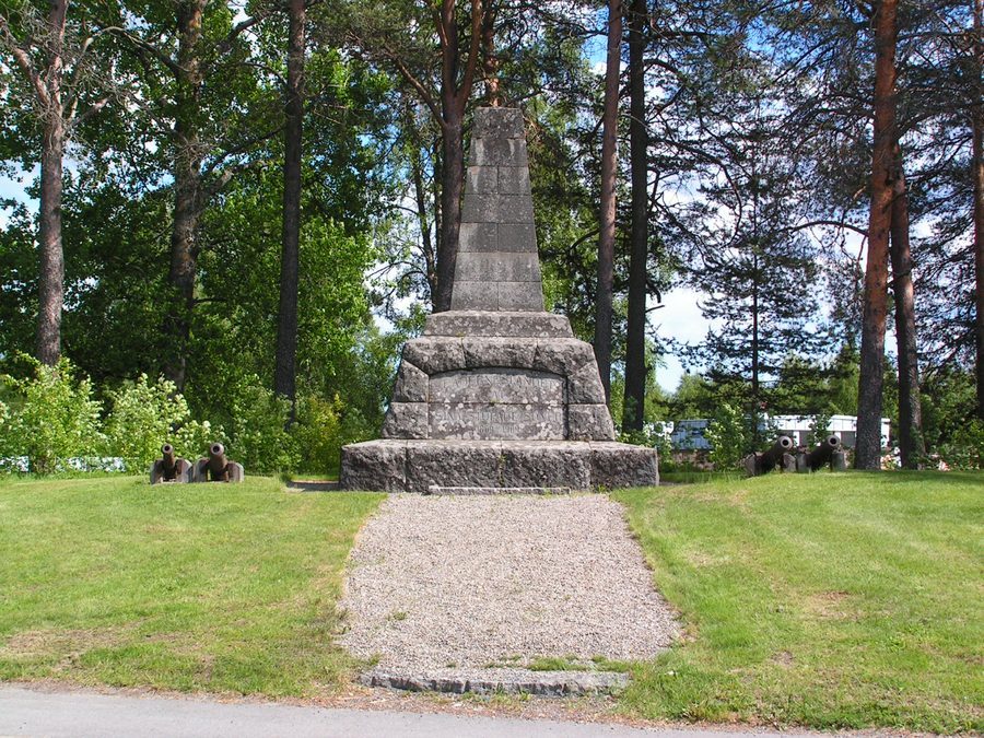 Mémorial de la bataille de Sävar en Suède