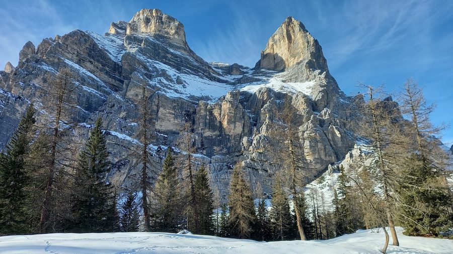 Monte Pelmo dans les Dolomites près de Belluno
