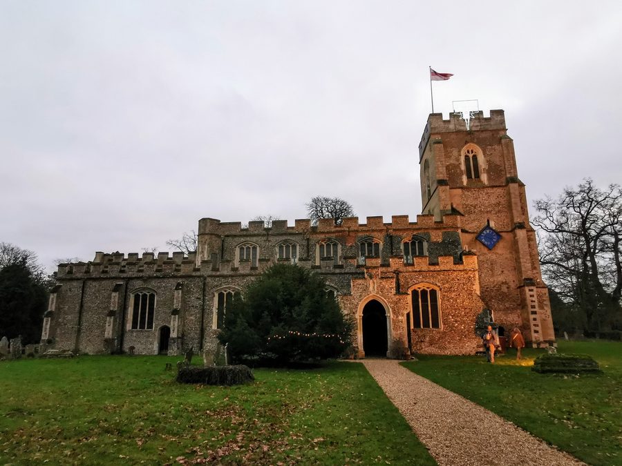 Église de Stoke-by-Clare dans le Suffolk
