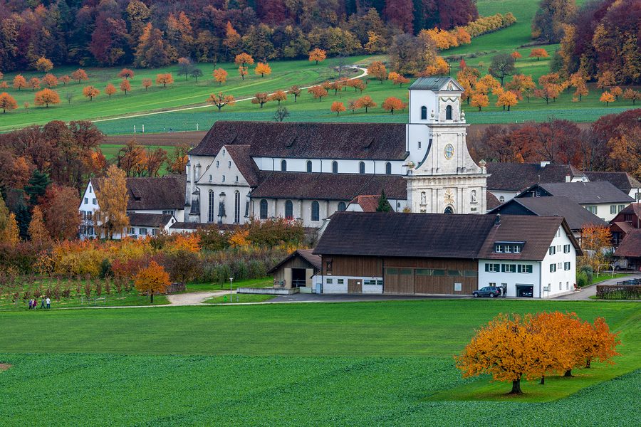 Monastère de Mariastein près de Metzerlen dans le canton de Soleure