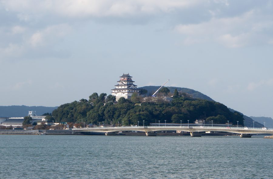 Château de Karatsu à Karatsu dans la préfecture de Saga