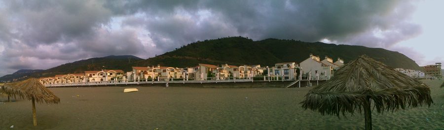 Zone touristique près de la plage de Tichy dans la province de Béjaïa